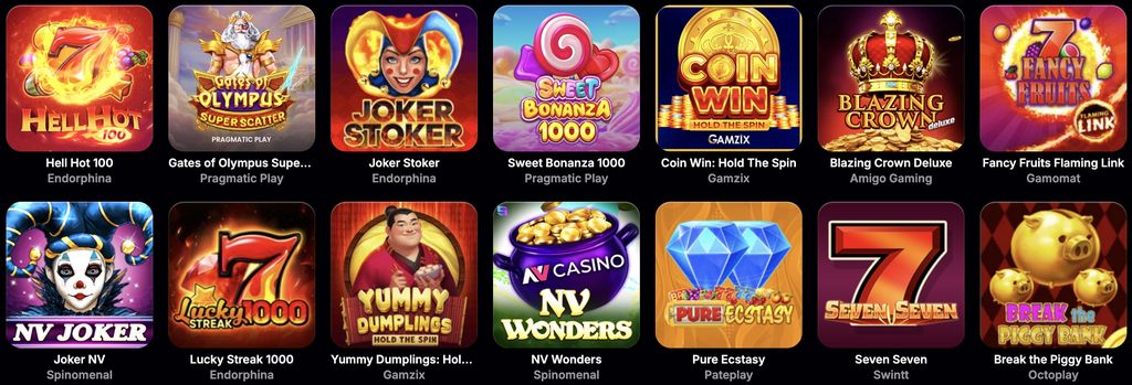 Toonaangevende softwareleveranciers bij NV Casino Toonaangevende softwareleveranciers bij NV Casino